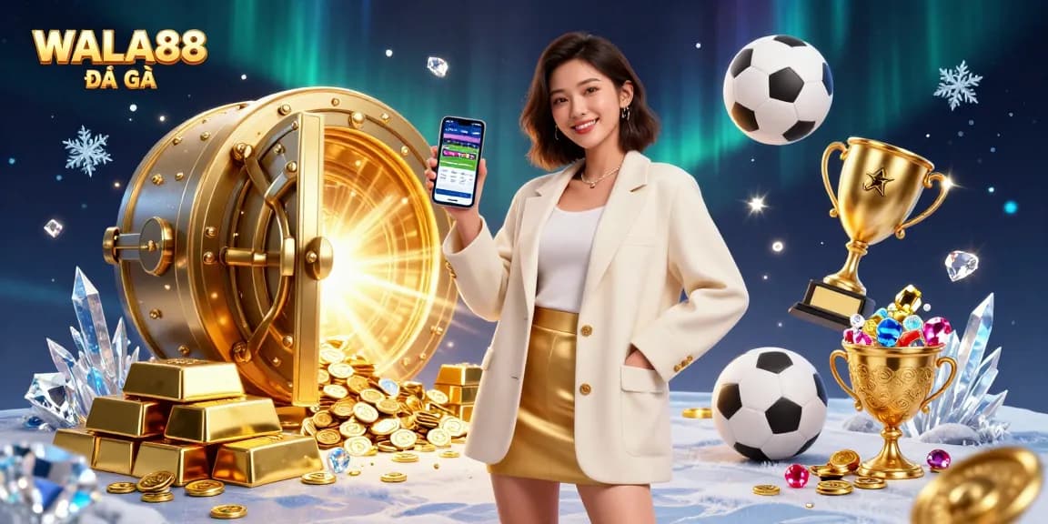 Experience WALA88 ĐÁ GÀ action with a dynamic scene showcasing sports betting excitement.