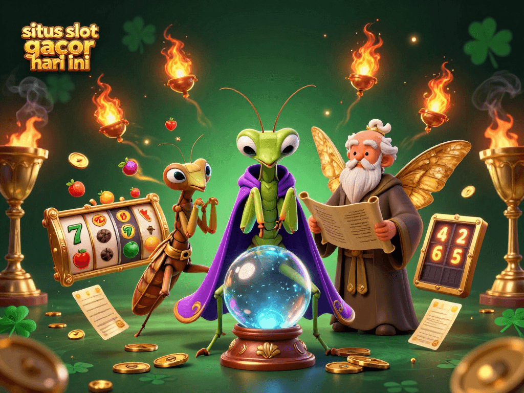 Experience the magic of situs slot gacor hari ini with dynamic casino elements and enchanting characters.