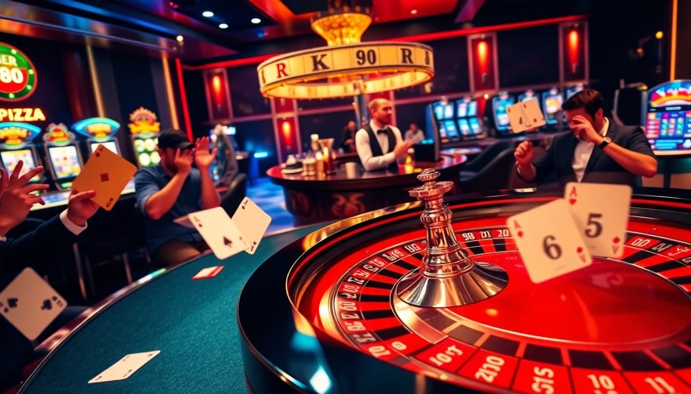 Experience thrilling casino gameplay at rr88.pizza with vibrant slots and exciting betting.