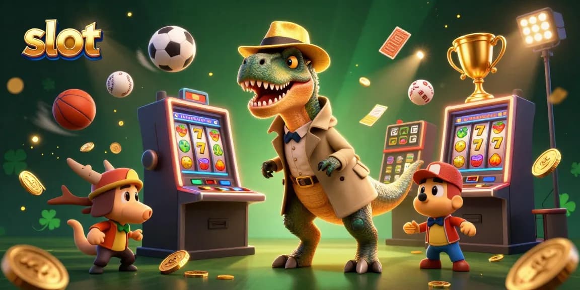 Menangkan jackpot dengan slot di kasino online saat melihat velociraptor dan pit boss!