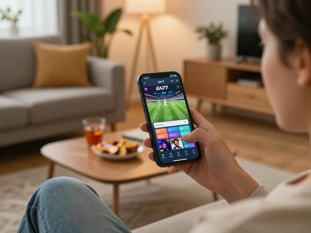 Engaging in EA77 apps download for sports betting from the comfort of home