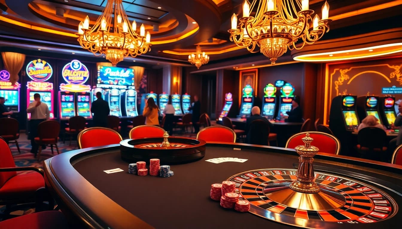 MK8 gamblers at an exciting poker table, winning with vibrant chips and cards.