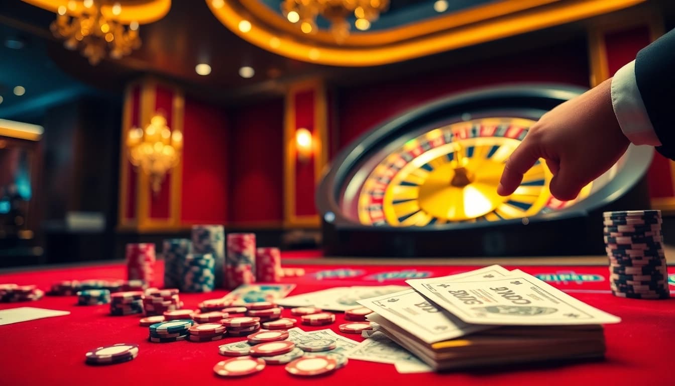 Experience Judi Piala Dunia excitement at a dynamic casino betting scene.