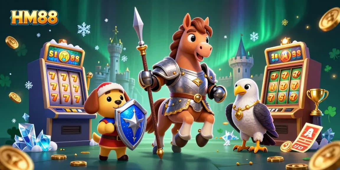 Experience the excitement of HM88 online gaming with dynamic slots and engaging characters in action.