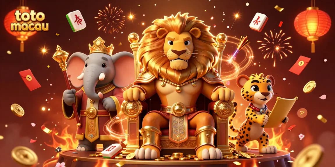 Engage with the thrilling experience of toto macau featuring a lion king and dynamic elements.