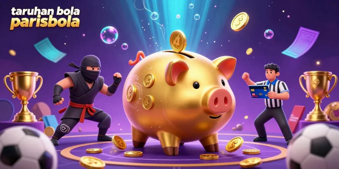 Experience the excitement of taruhan bola parisbola with dynamic characters and sports betting elements.