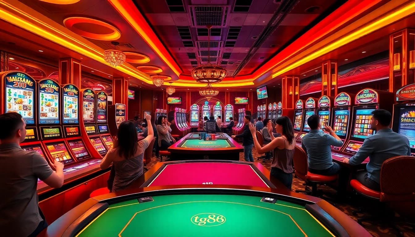Celebrate big wins at tg88.com with vibrant slot machines and exciting casino games.