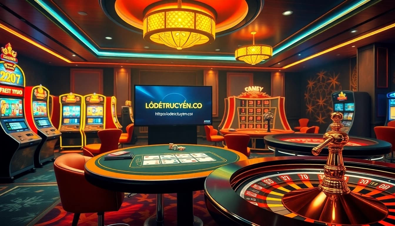 Engage with the online gaming experience at https://lodetructuyen.co/ while playing vibrant slot machines and poker.