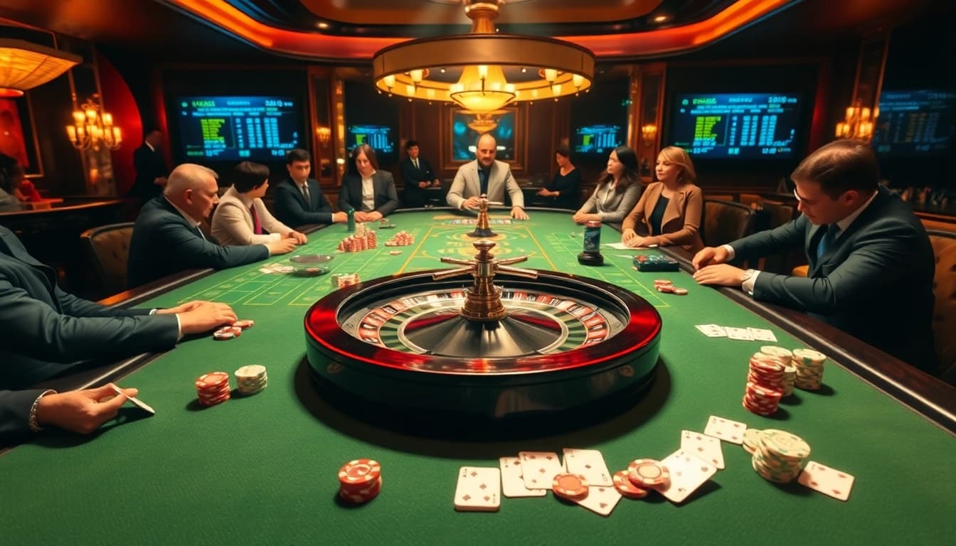 Engage in thrilling gaming experiences at https://luck882.co.com/ with vibrant casino scenes and exciting action.