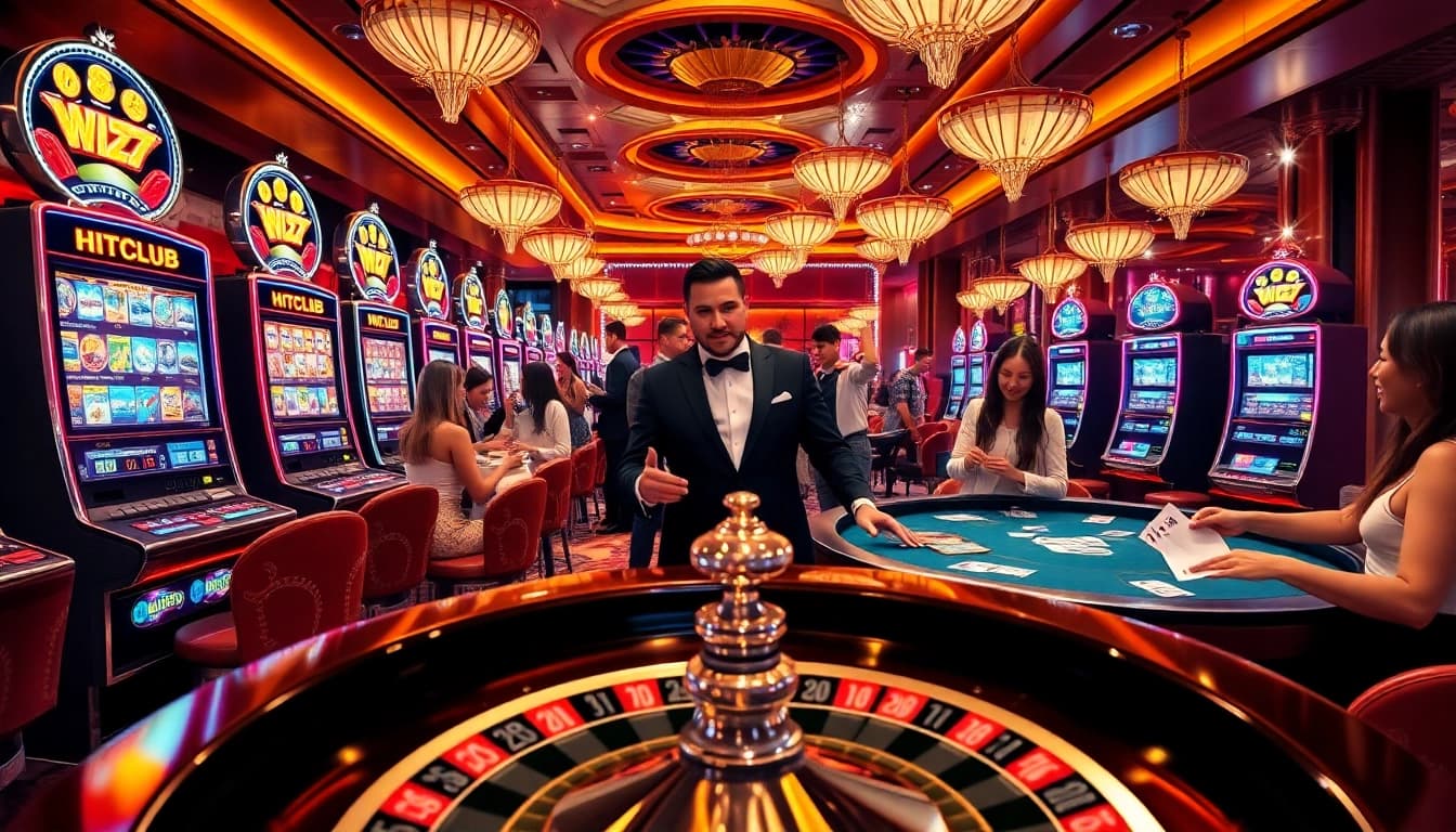 Experience the excitement of HITCLUB with vibrant casino games and action-packed betting.