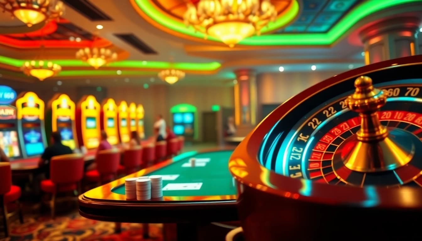 Enjoy thrilling gaming experiences at https://hay88.my/, featuring vibrant slot machines and enthusiastic players.
