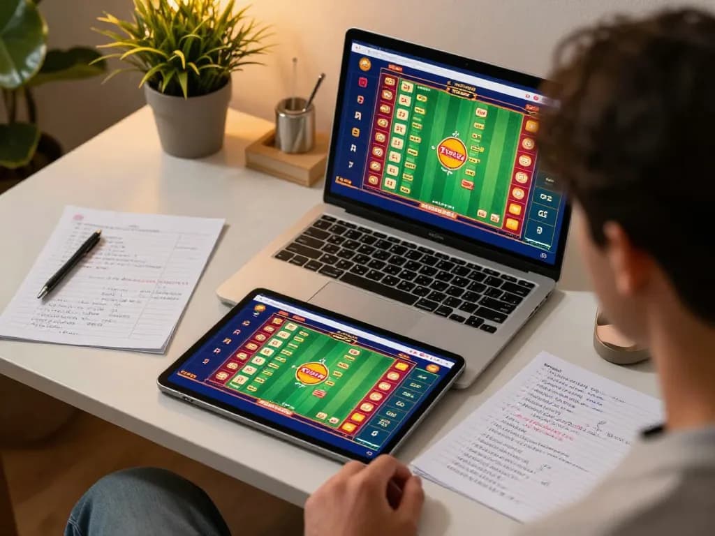 Togel players engage in online games, showcasing betting strategies and gaming interface.