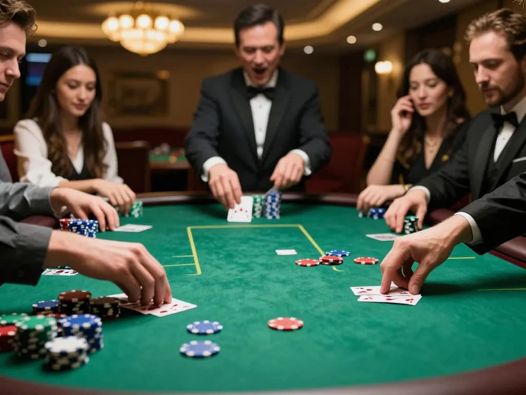 Player engaging in a thrilling poker game at TT88, raising concerns about tt88 lừa dảo.