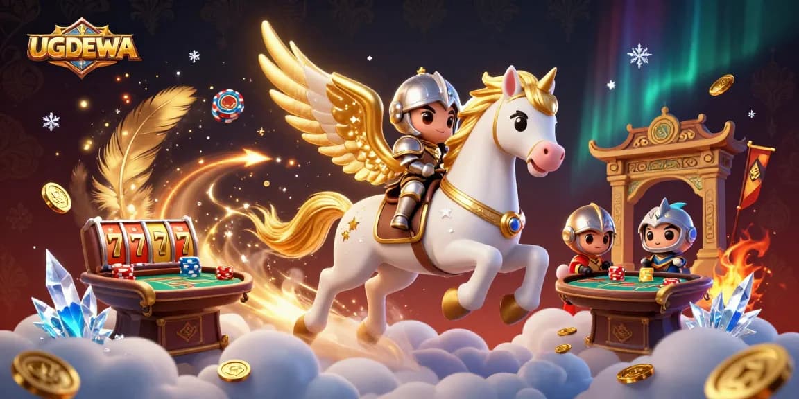 Experience thrilling gameplay with UGDEWA's vibrant casino adventures featuring dynamic characters and classic elements.