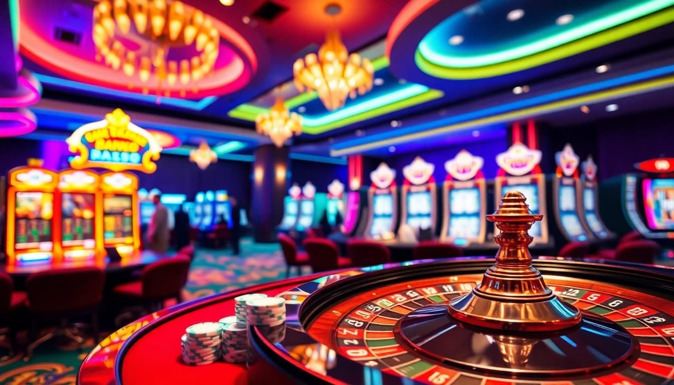 Experience the thrill of gaming with vz99 at a vibrant casino filled with action.
