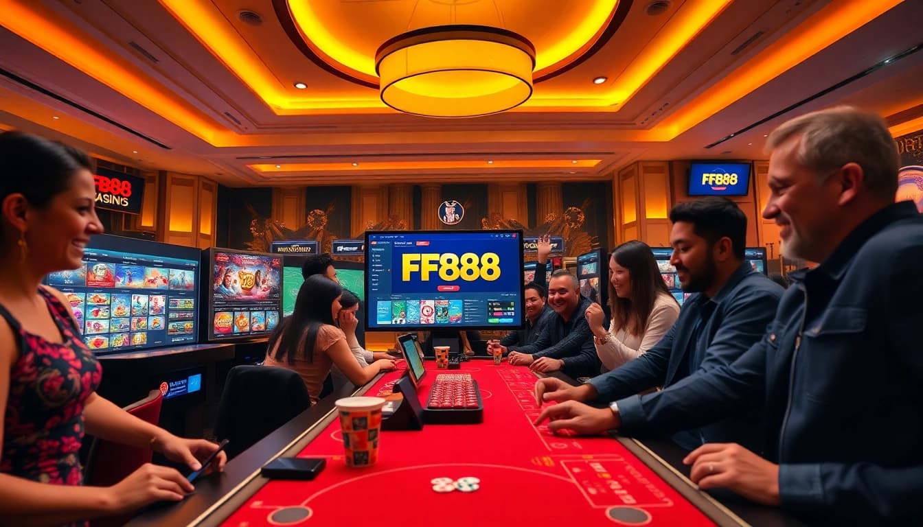 Engaged players enjoying diverse betting experiences on FB88's innovative platform.