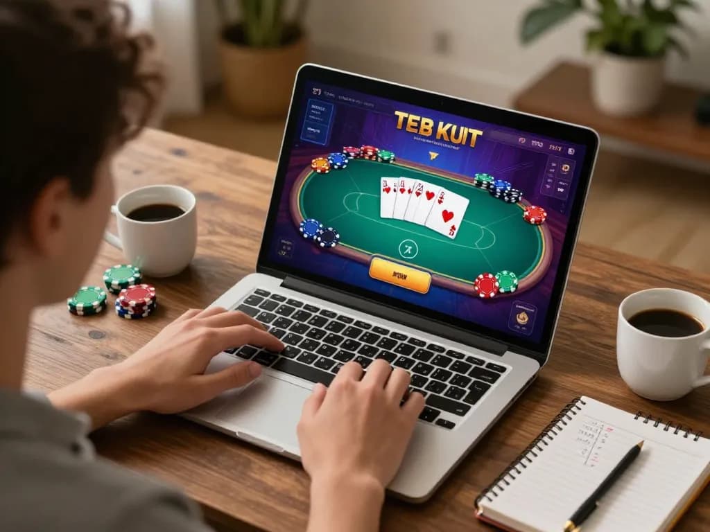 Engaging with the vibrant 23win poker interface during an exciting online gambling session.