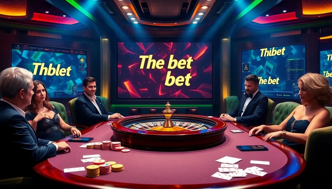 Experience thrilling moments at Tha bet with dynamic poker gameplay and vivid casino ambiance.