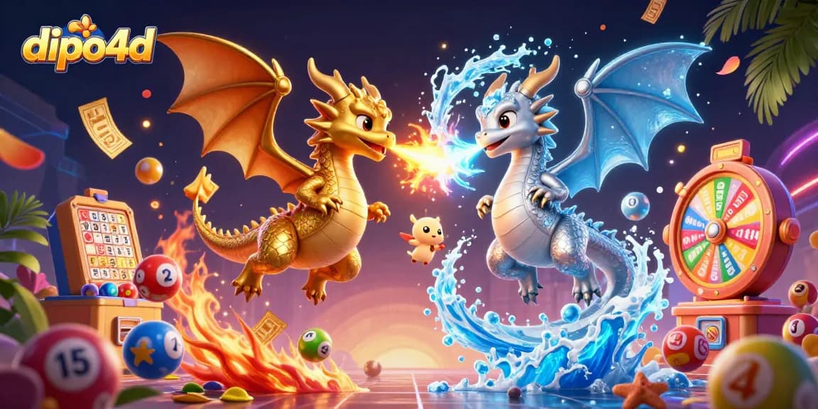 Dive into gaming excitement with dipo4d’s vibrant casino experience, featuring dynamic animated dragons.