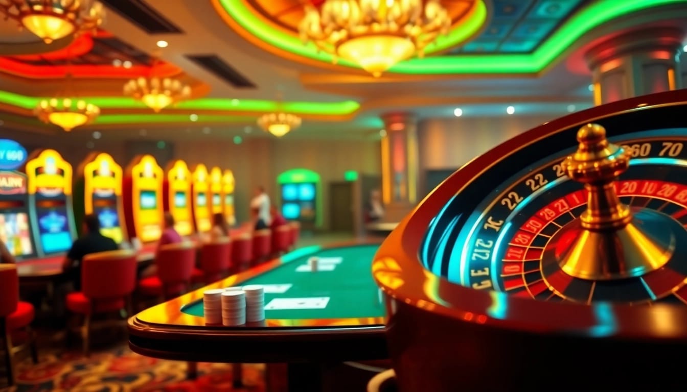 Enjoy thrilling gaming experiences at https://hay88.my/, featuring vibrant slot machines and enthusiastic players.