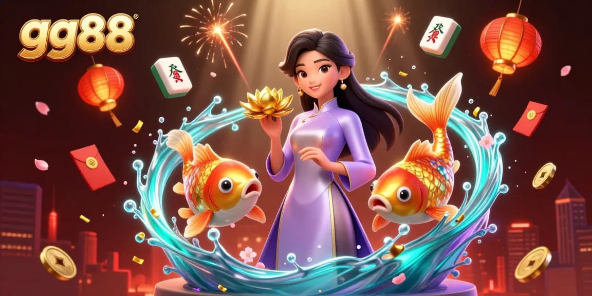 Experience unparalleled gaming excitement at gg88 with dynamic Asian-themed casino elements.