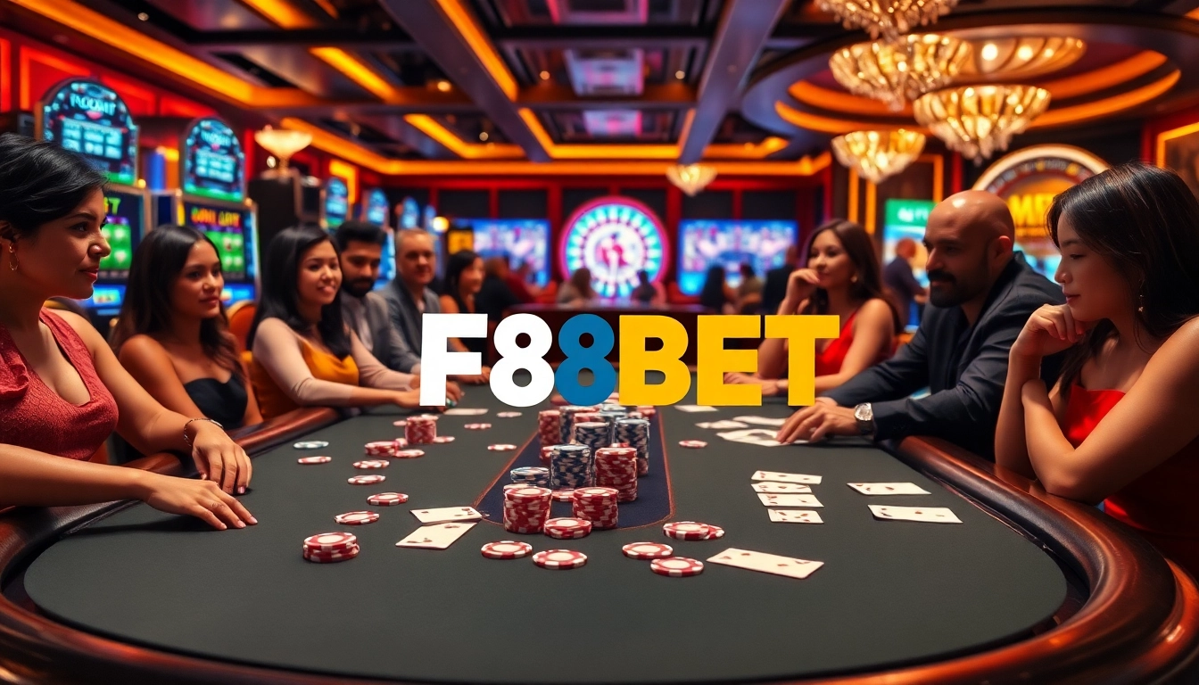 Experience the thrill of F8BET with luxurious casino games and vibrant poker action.
