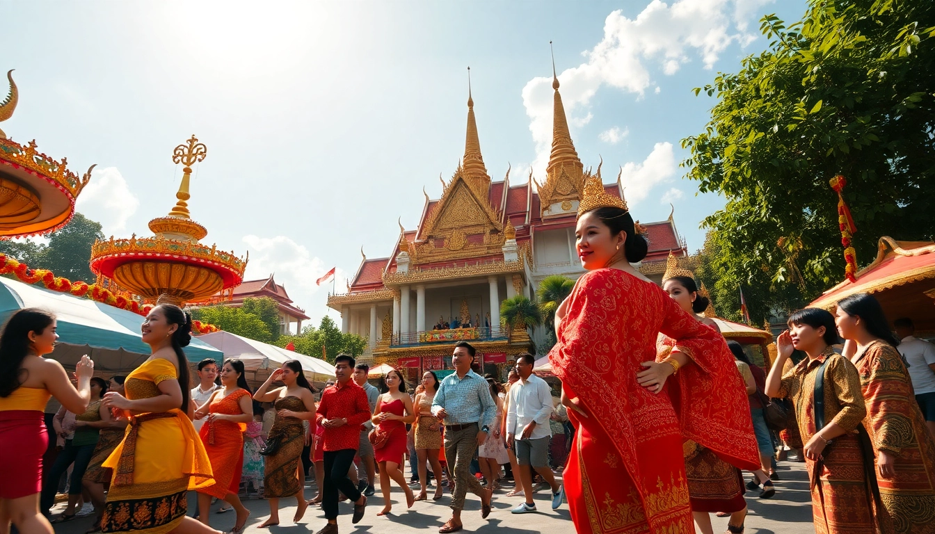 เฉลิมฉลองที่ 8siam.vip กับการเต้นรำด้วยชุดประจำชาติที่มีสีสันสดใสและภูมิทัศน์ที่สวยงาม