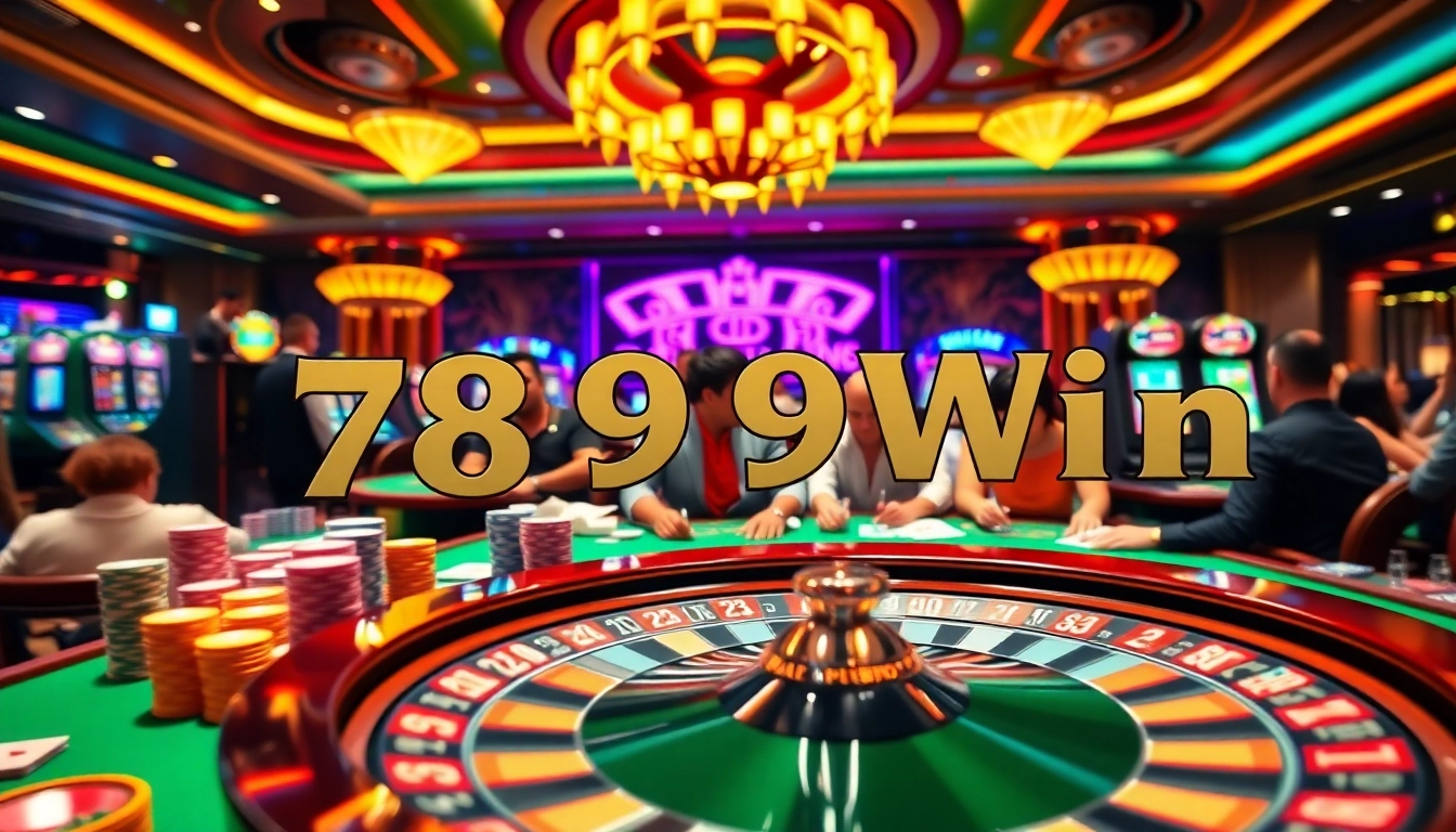 Poker chips and cards at a casino table create a captivating scene highlighting 789 Win excitement.