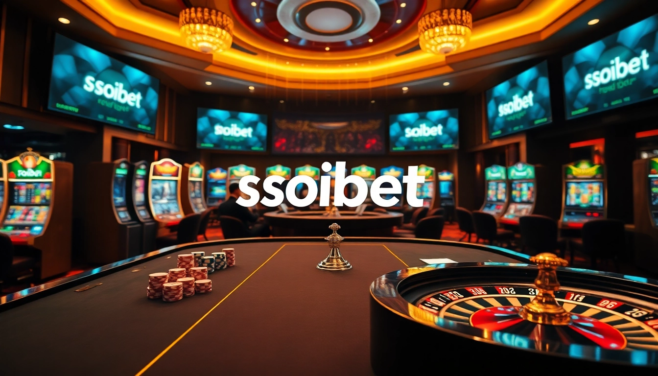 Experience thrilling gameplay at soibet ออนไลน์ with vibrant casino elements and professional atmosphere.