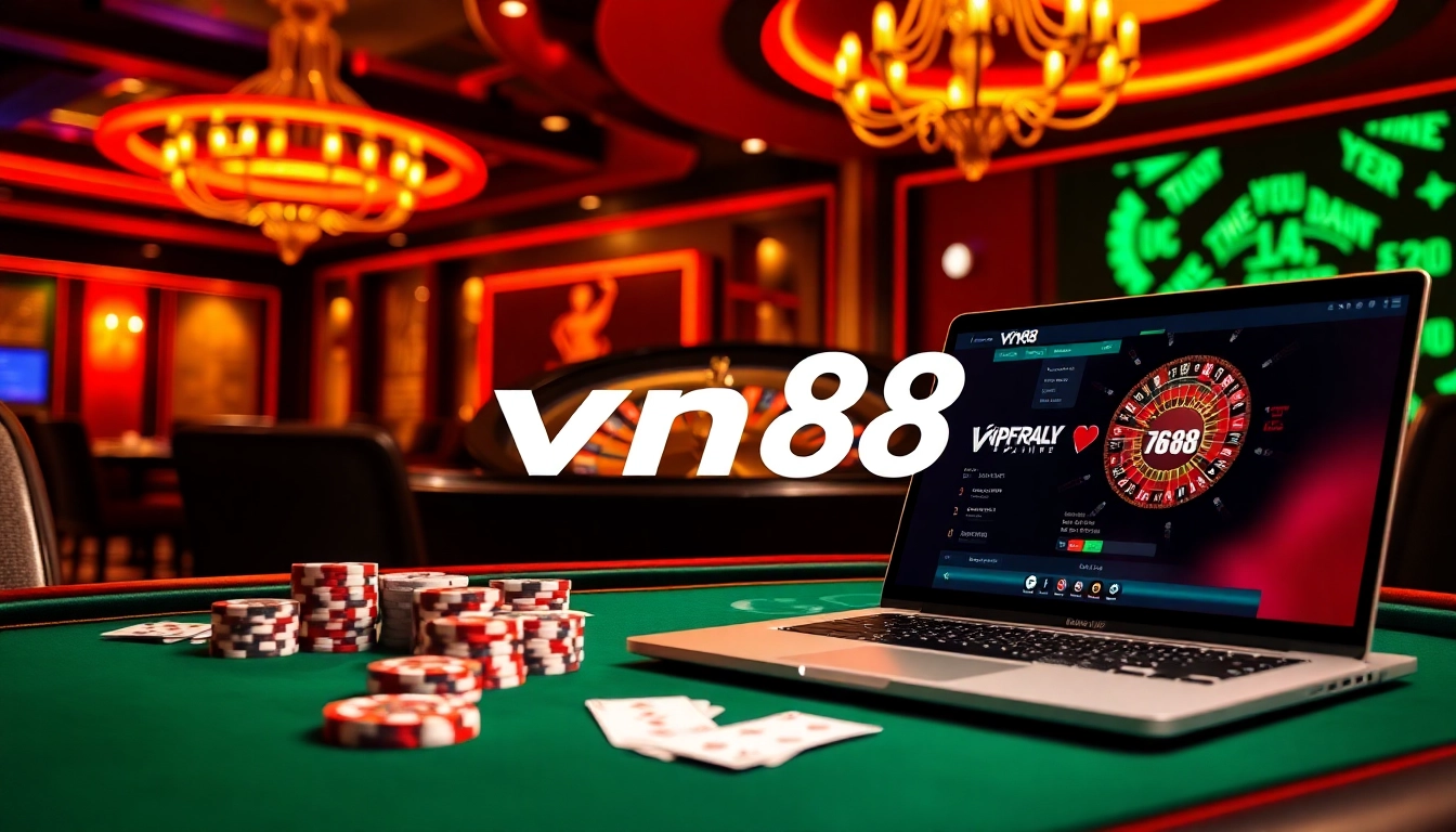 Experience thrilling online gambling at vn88 with a luxurious casino vibe.