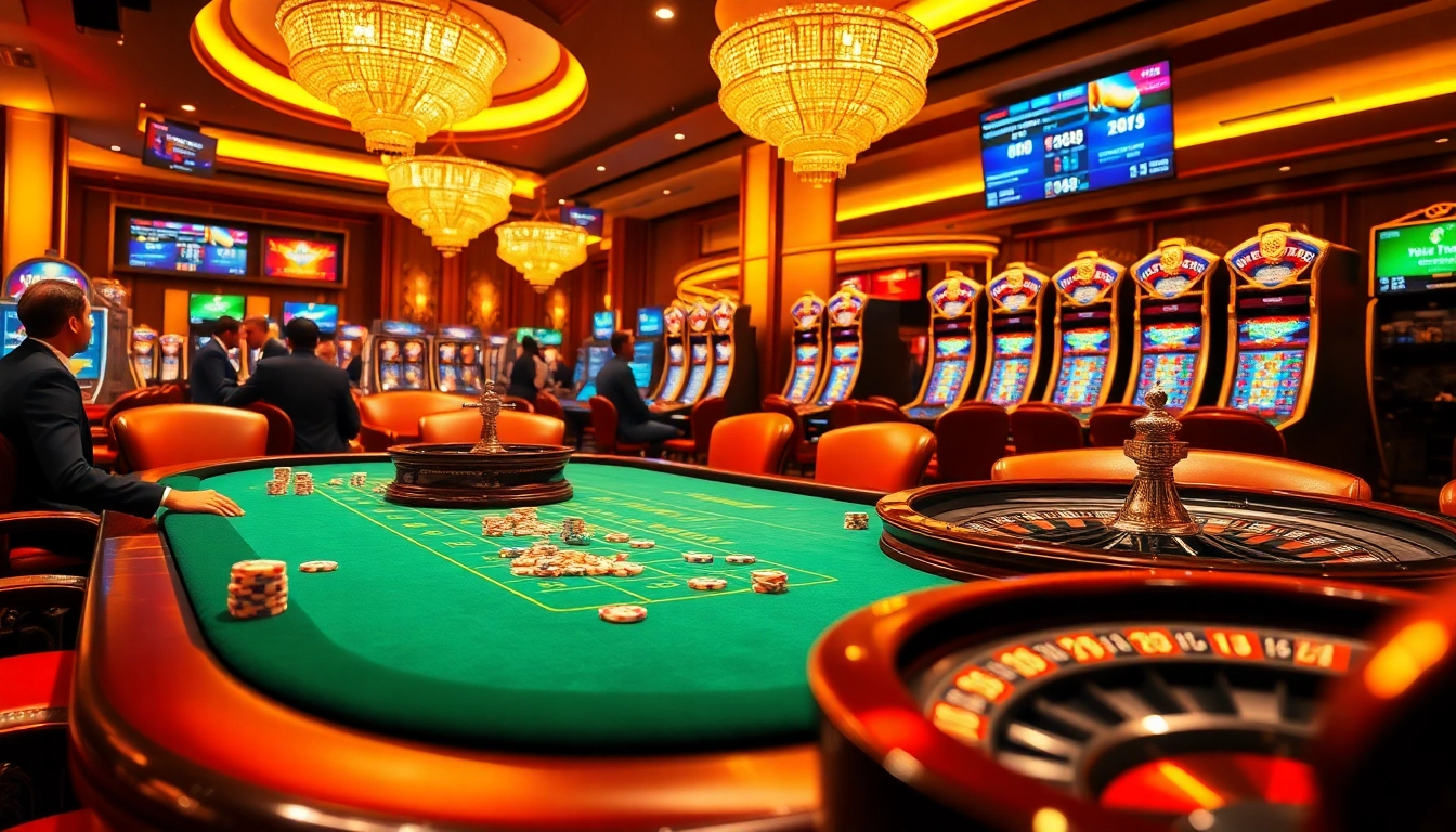 Experience thrilling gameplay at https://rr88.auction/ with vibrant poker chips, roulette wheels, and exciting slot machines.